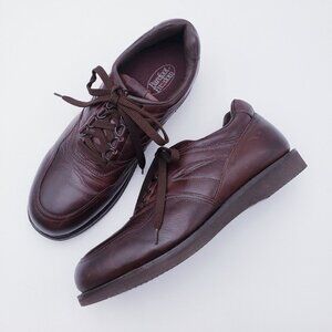 Barefoot Freedom Comfort Shoes Mens Size‎ 13 Brown Leather  Oxford Lace Up Shoe